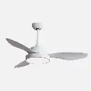 Nº2 Ventilador Dc Hayate 48w 4080lm Blanco 3 Asp 39/54x120x120cm 3000-4000-6000k C/remoto, Memoria Y Temporizador