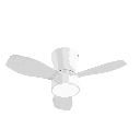 Ventilador Dc Piton 24w 2160lm Blanco 3asp 3velocidades 62d 3000-4000-6500k,remoto+reg.intensidad+temporizador 