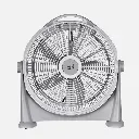 Ventilador Sobremesa Fresco Gris 120w 3 Vel. 5 Aspas Gris Orientable 62x58x16 Cm