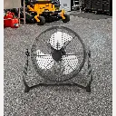 Ventilador Industrial Midas 120w Negro/cromo 55d 3 Velocidades,orientable 59x62x22 Cm 