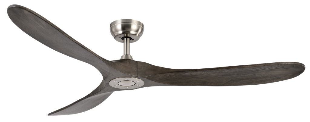 VENTILADOR DC MARIN NIQUEL 3ASP ROBLE SIN LUZ 6VEL REMOTO